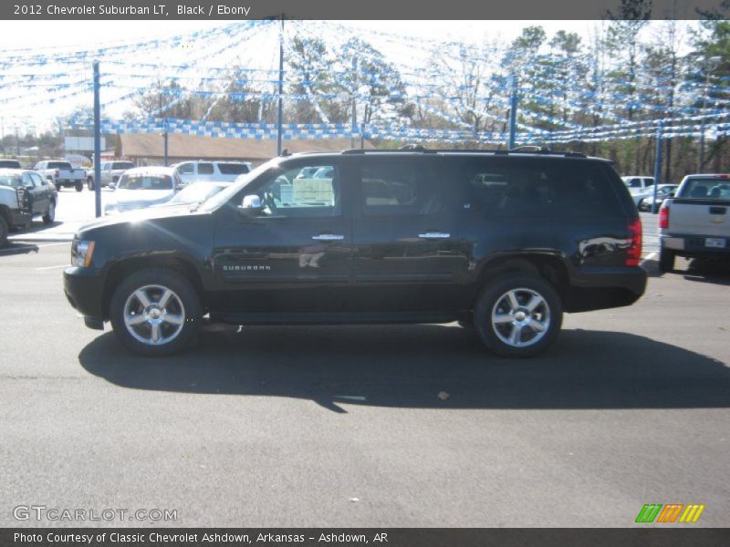 Black / Ebony 2012 Chevrolet Suburban LT