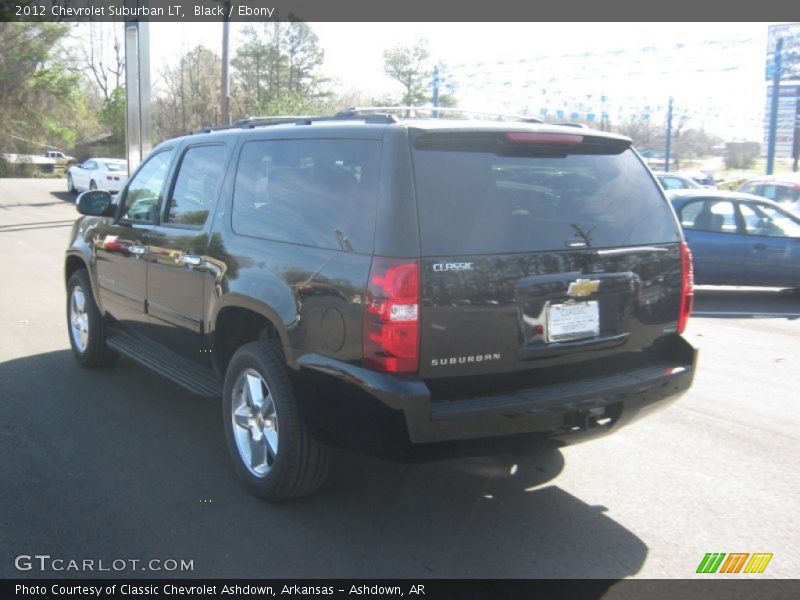 Black / Ebony 2012 Chevrolet Suburban LT