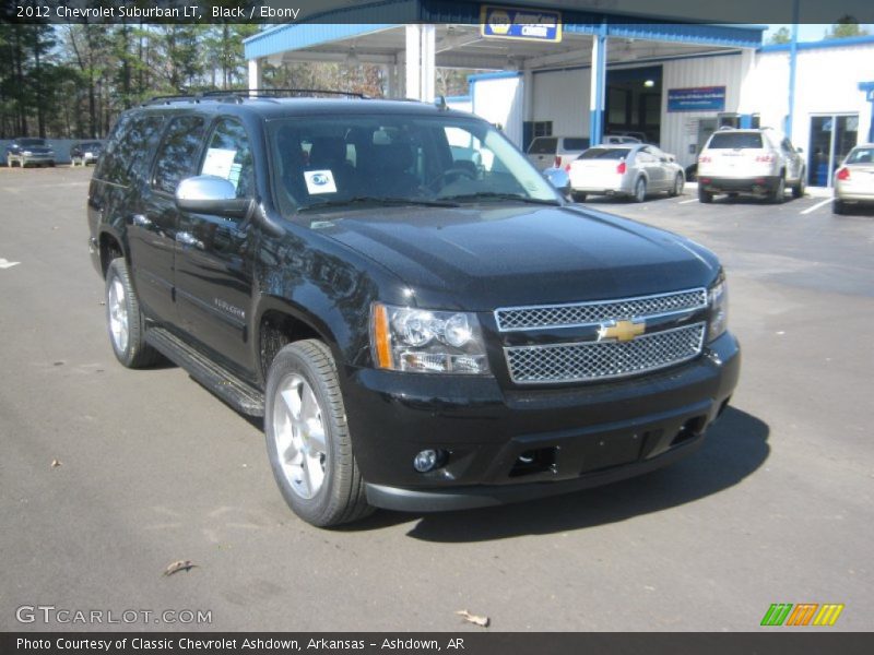 Black / Ebony 2012 Chevrolet Suburban LT