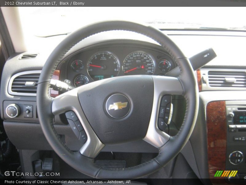 Black / Ebony 2012 Chevrolet Suburban LT