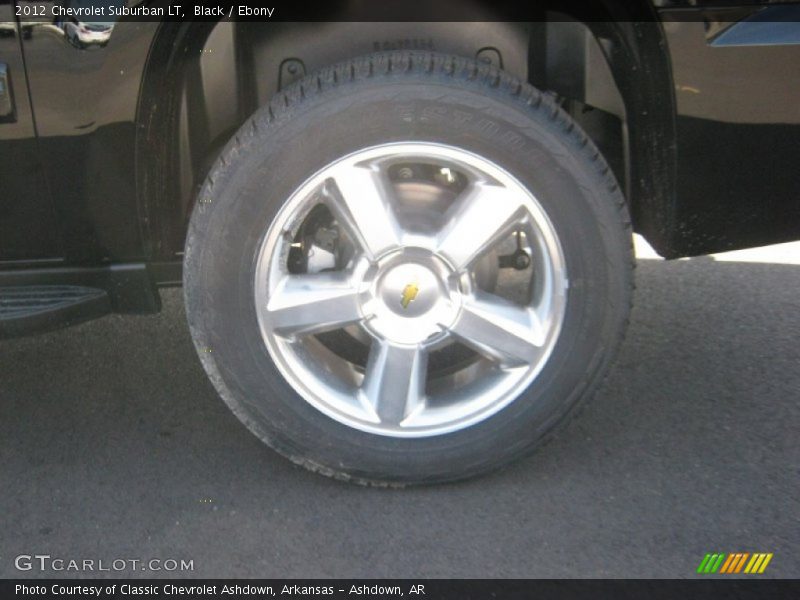 Black / Ebony 2012 Chevrolet Suburban LT