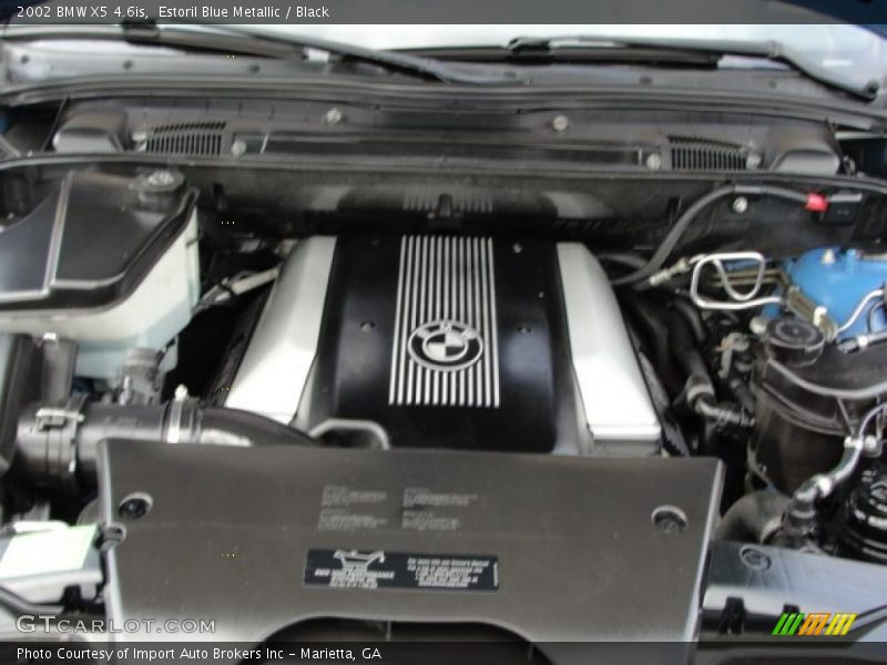  2002 X5 4.6is Engine - 4.6 Liter DOHC 32-Valve V8