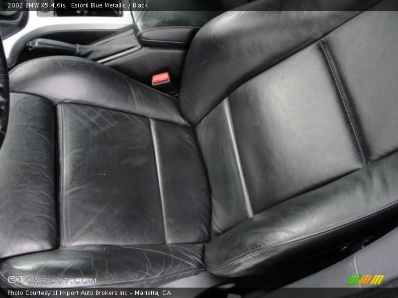 Estoril Blue Metallic / Black 2002 BMW X5 4.6is
