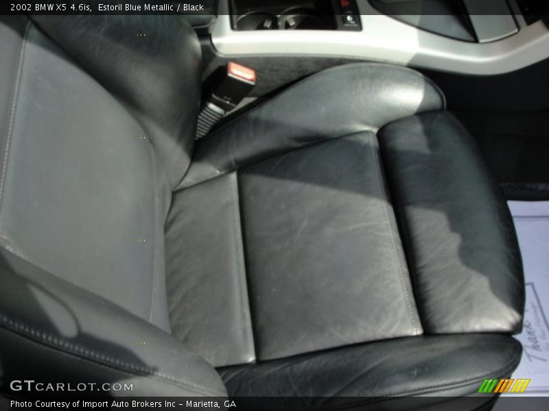 Estoril Blue Metallic / Black 2002 BMW X5 4.6is