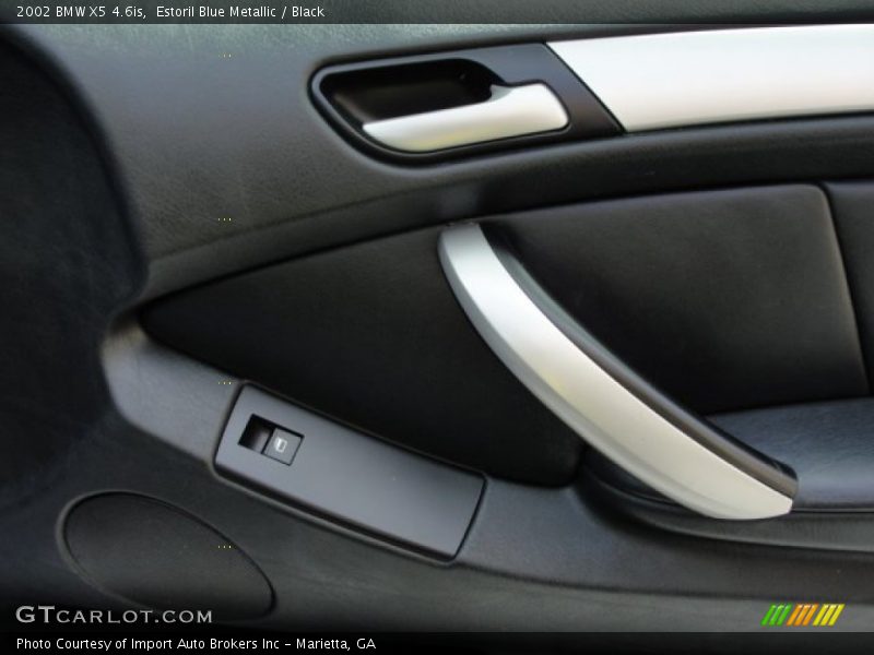 Estoril Blue Metallic / Black 2002 BMW X5 4.6is
