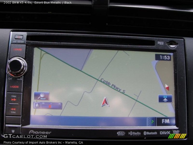 Navigation of 2002 X5 4.6is