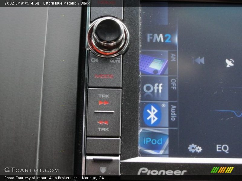 Estoril Blue Metallic / Black 2002 BMW X5 4.6is