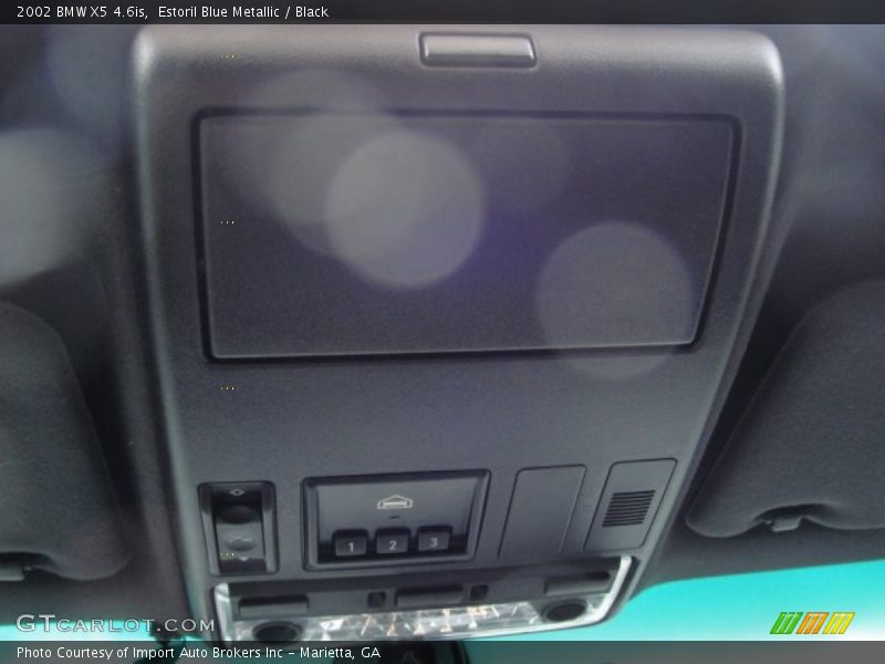 Estoril Blue Metallic / Black 2002 BMW X5 4.6is