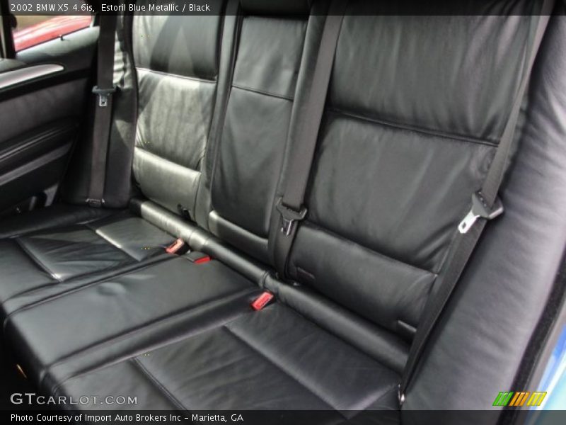Estoril Blue Metallic / Black 2002 BMW X5 4.6is