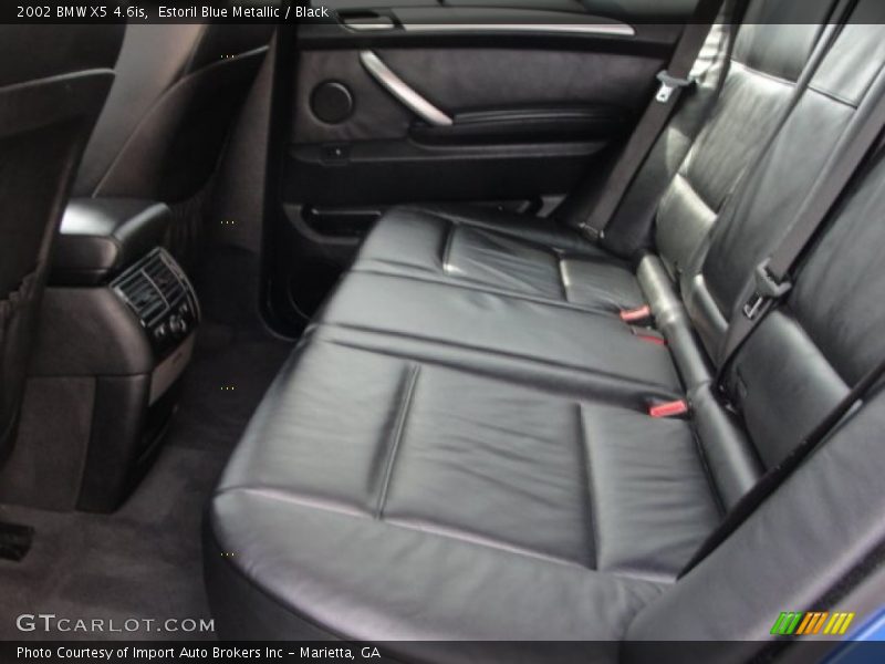 Estoril Blue Metallic / Black 2002 BMW X5 4.6is