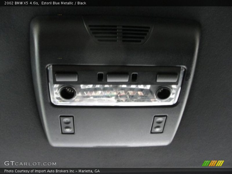 Estoril Blue Metallic / Black 2002 BMW X5 4.6is