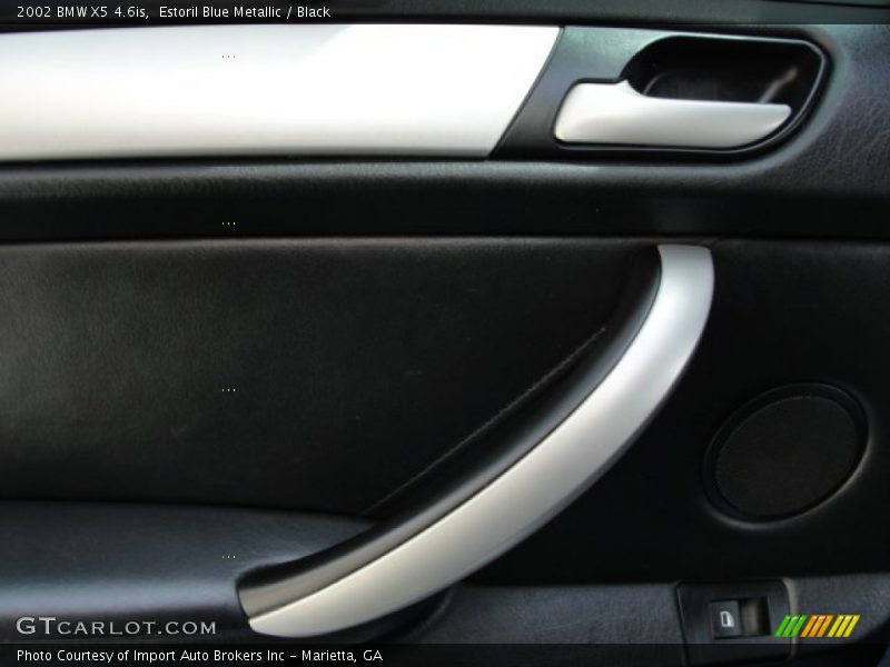Estoril Blue Metallic / Black 2002 BMW X5 4.6is