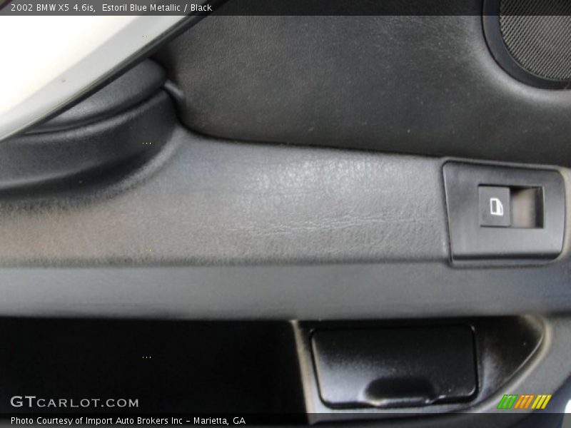 Estoril Blue Metallic / Black 2002 BMW X5 4.6is