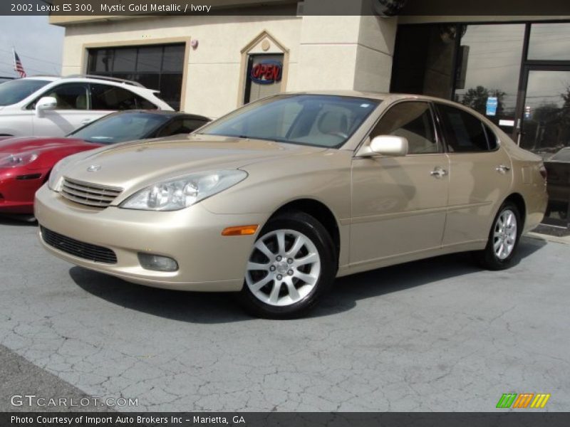 Mystic Gold Metallic / Ivory 2002 Lexus ES 300