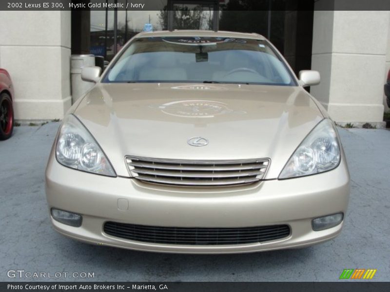 Mystic Gold Metallic / Ivory 2002 Lexus ES 300