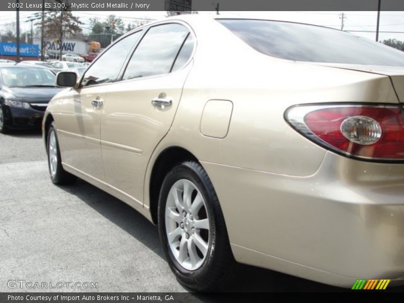 Mystic Gold Metallic / Ivory 2002 Lexus ES 300