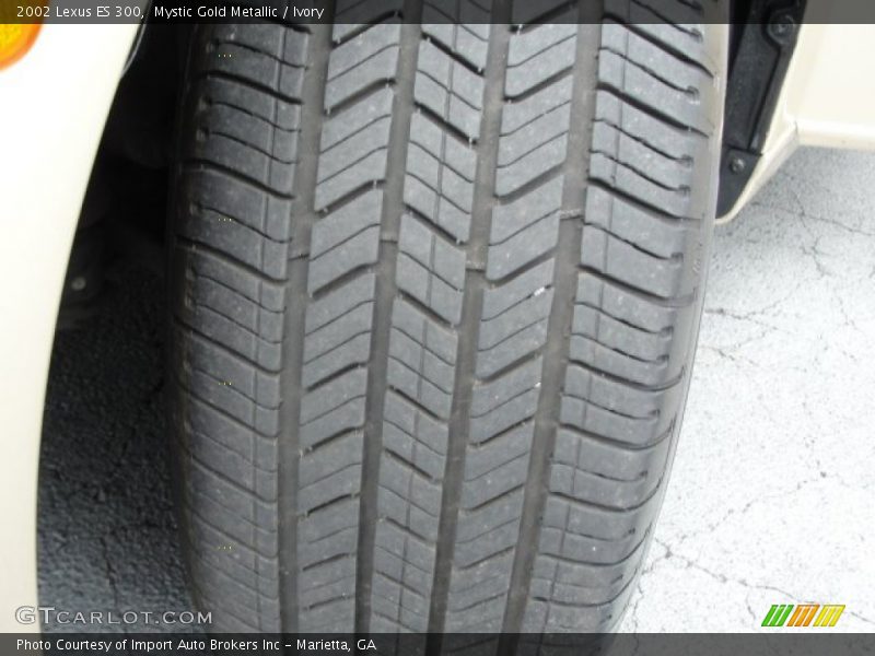 Mystic Gold Metallic / Ivory 2002 Lexus ES 300