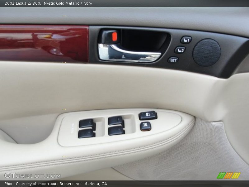 Mystic Gold Metallic / Ivory 2002 Lexus ES 300