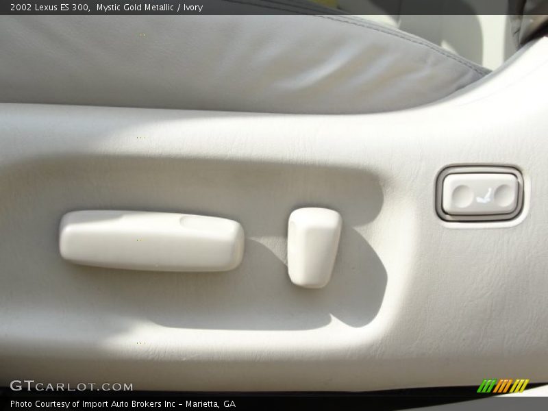 Mystic Gold Metallic / Ivory 2002 Lexus ES 300