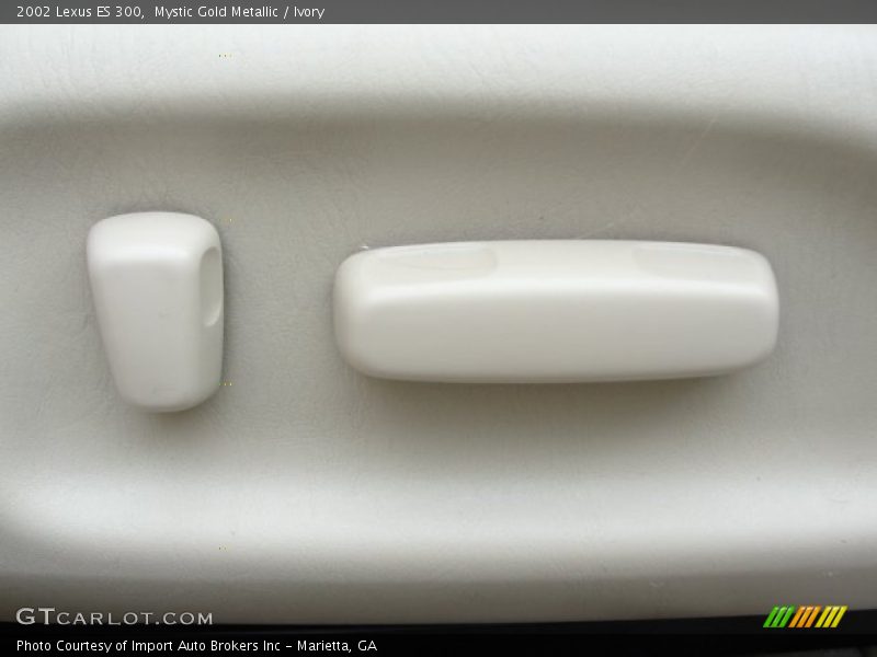 Mystic Gold Metallic / Ivory 2002 Lexus ES 300
