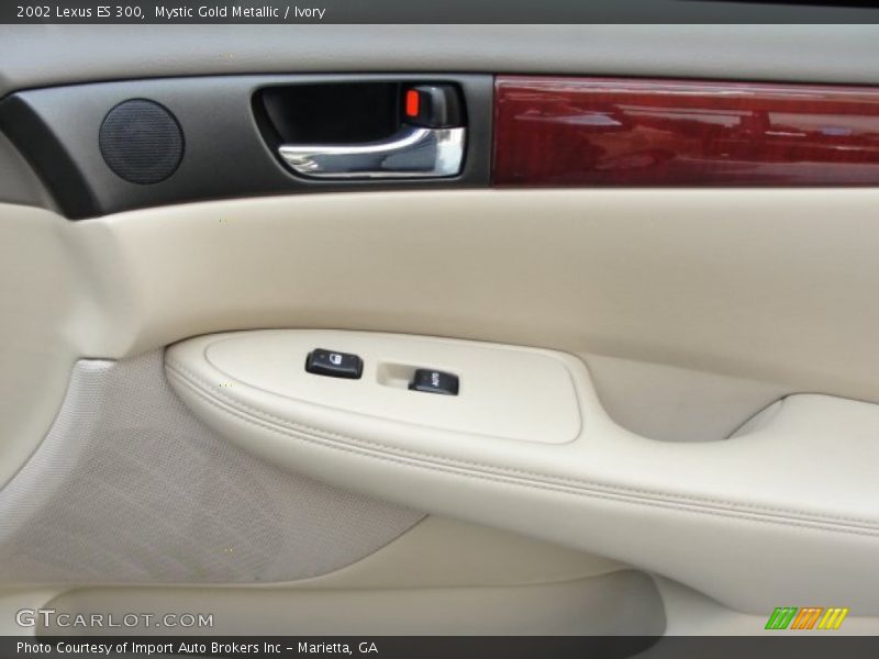 Mystic Gold Metallic / Ivory 2002 Lexus ES 300