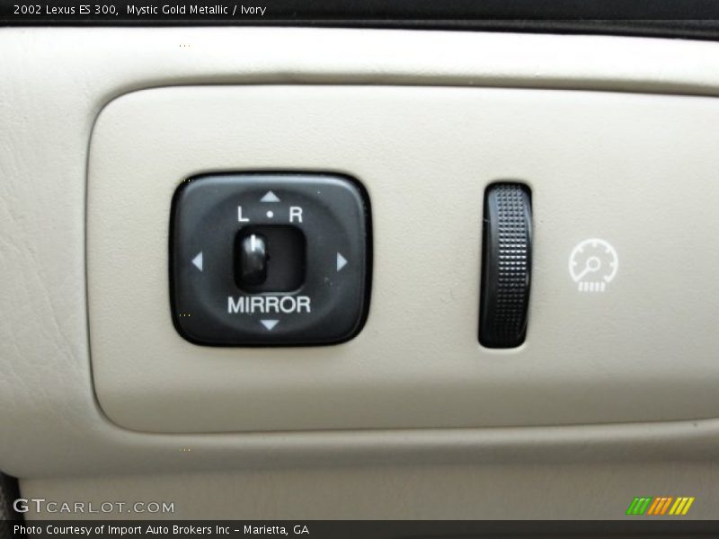 Mystic Gold Metallic / Ivory 2002 Lexus ES 300