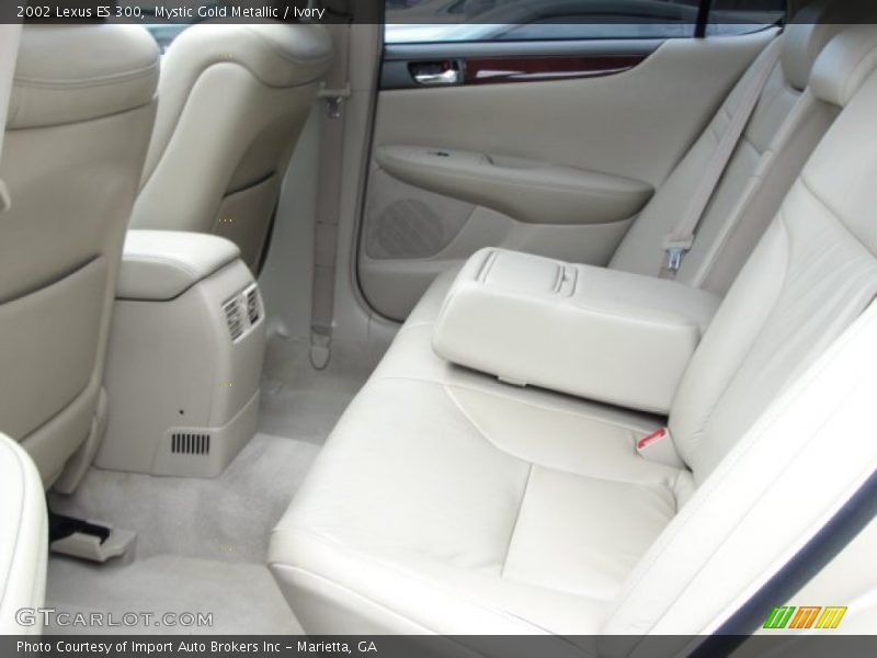 Mystic Gold Metallic / Ivory 2002 Lexus ES 300