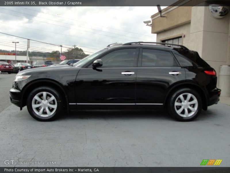 Black Obsidian / Graphite 2005 Infiniti FX 35