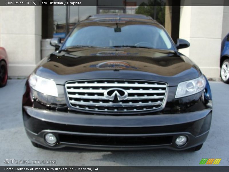 Black Obsidian / Graphite 2005 Infiniti FX 35