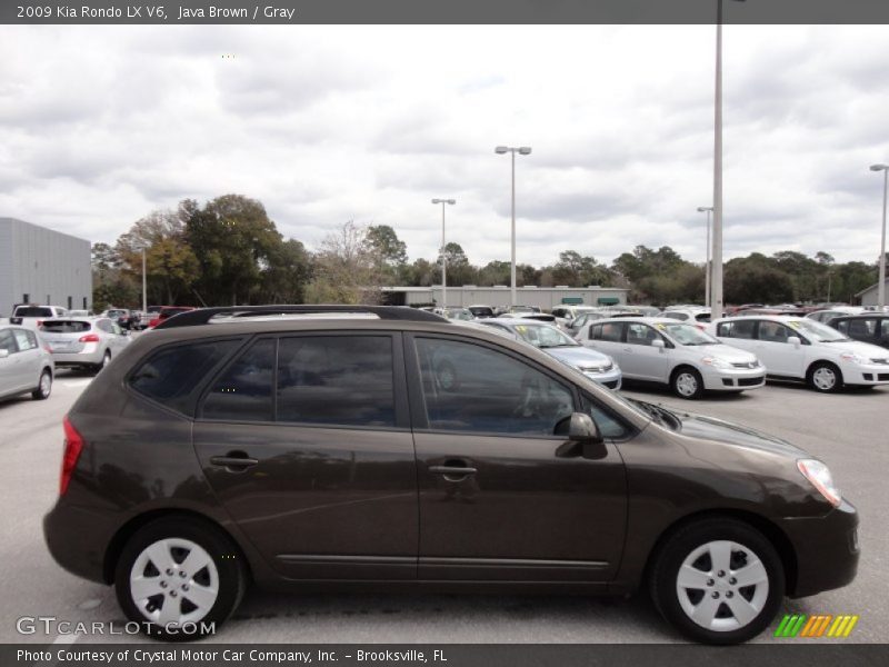 Java Brown / Gray 2009 Kia Rondo LX V6