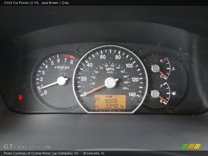  2009 Rondo LX V6 LX V6 Gauges