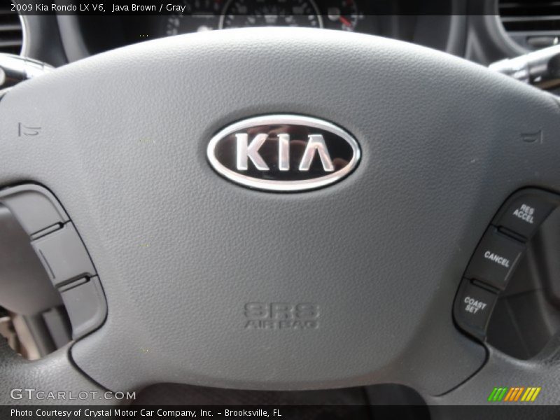 Java Brown / Gray 2009 Kia Rondo LX V6