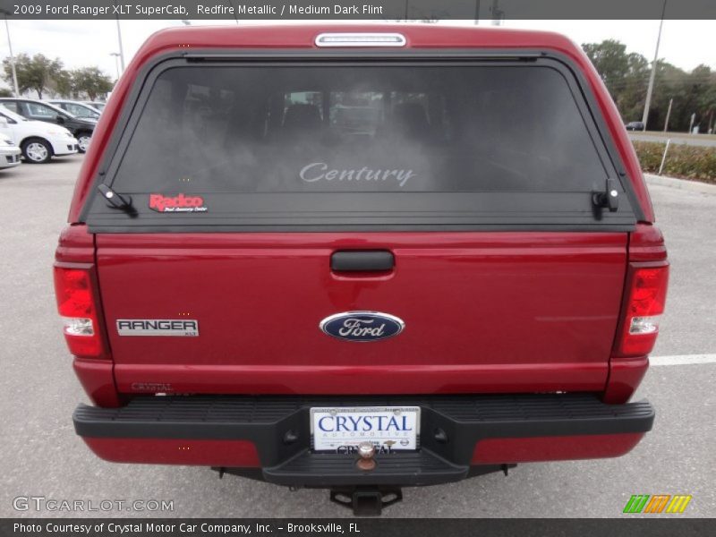 Redfire Metallic / Medium Dark Flint 2009 Ford Ranger XLT SuperCab