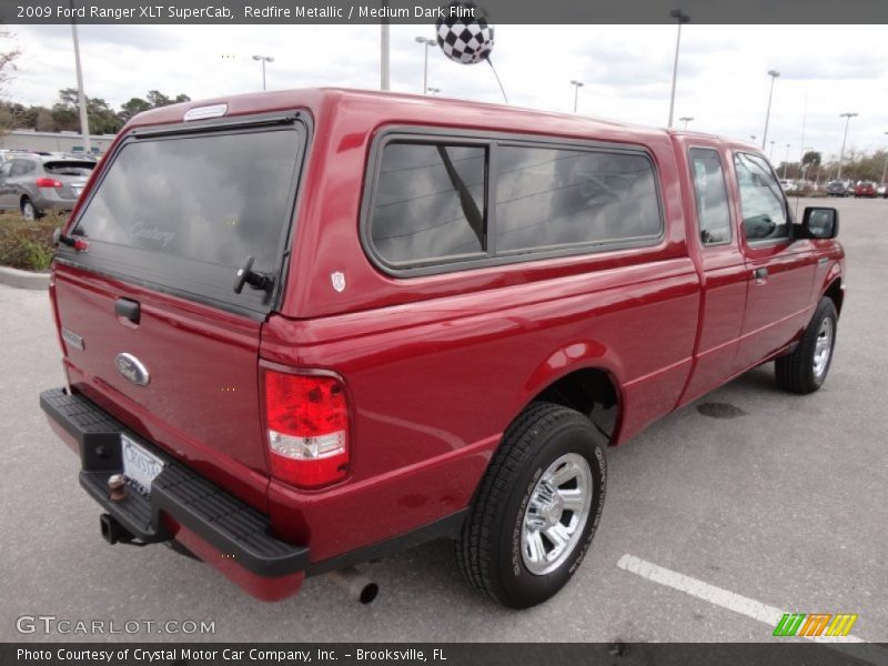 Redfire Metallic / Medium Dark Flint 2009 Ford Ranger XLT SuperCab