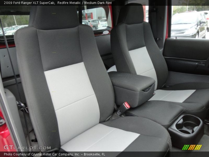 Redfire Metallic / Medium Dark Flint 2009 Ford Ranger XLT SuperCab