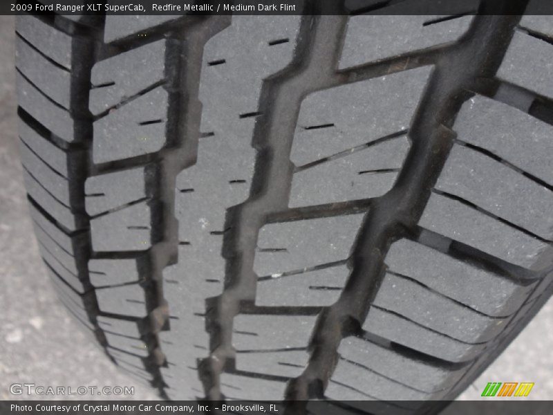 Redfire Metallic / Medium Dark Flint 2009 Ford Ranger XLT SuperCab