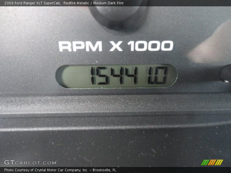 Redfire Metallic / Medium Dark Flint 2009 Ford Ranger XLT SuperCab
