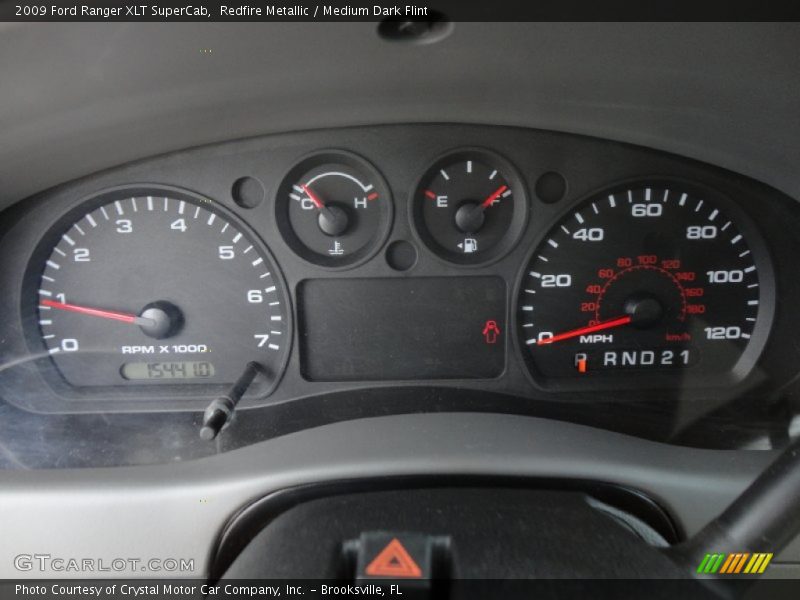 Redfire Metallic / Medium Dark Flint 2009 Ford Ranger XLT SuperCab