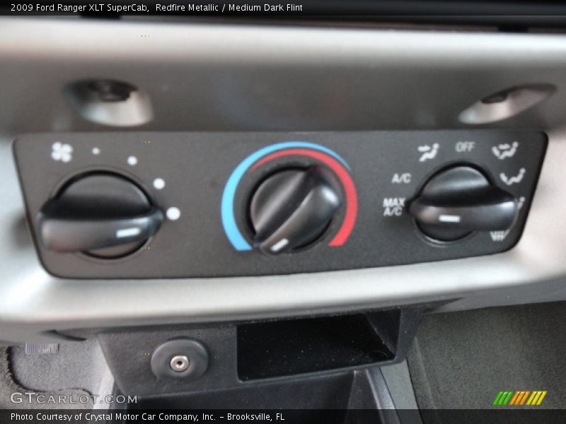 Redfire Metallic / Medium Dark Flint 2009 Ford Ranger XLT SuperCab