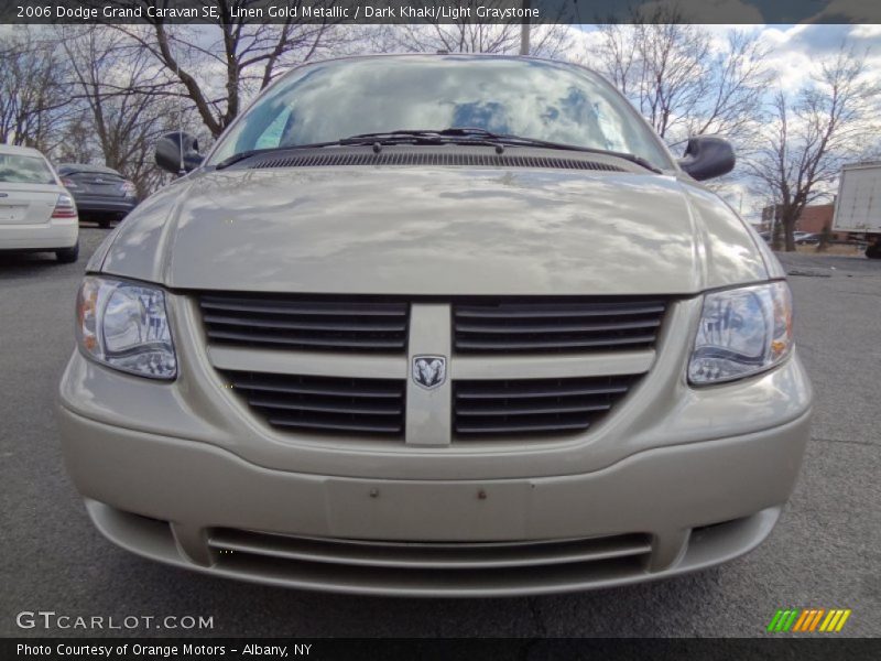 Linen Gold Metallic / Dark Khaki/Light Graystone 2006 Dodge Grand Caravan SE