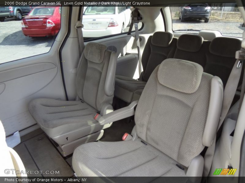 Linen Gold Metallic / Dark Khaki/Light Graystone 2006 Dodge Grand Caravan SE