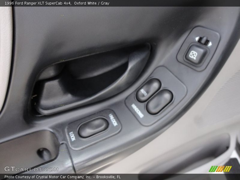 Oxford White / Gray 1996 Ford Ranger XLT SuperCab 4x4