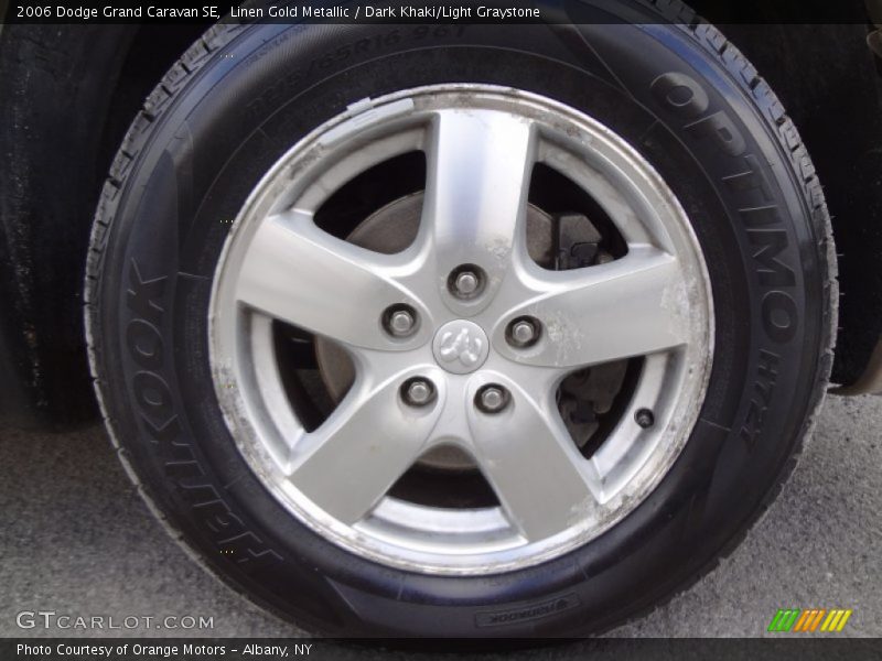 Linen Gold Metallic / Dark Khaki/Light Graystone 2006 Dodge Grand Caravan SE