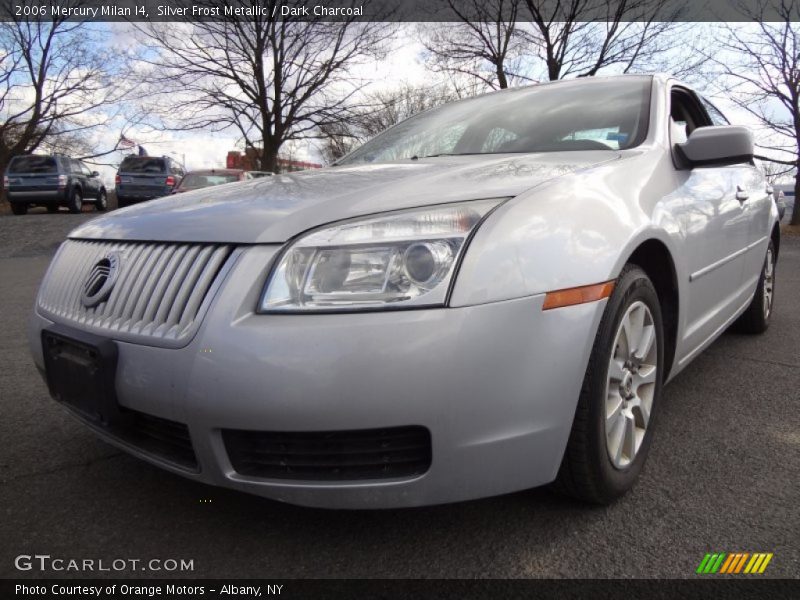 Silver Frost Metallic / Dark Charcoal 2006 Mercury Milan I4