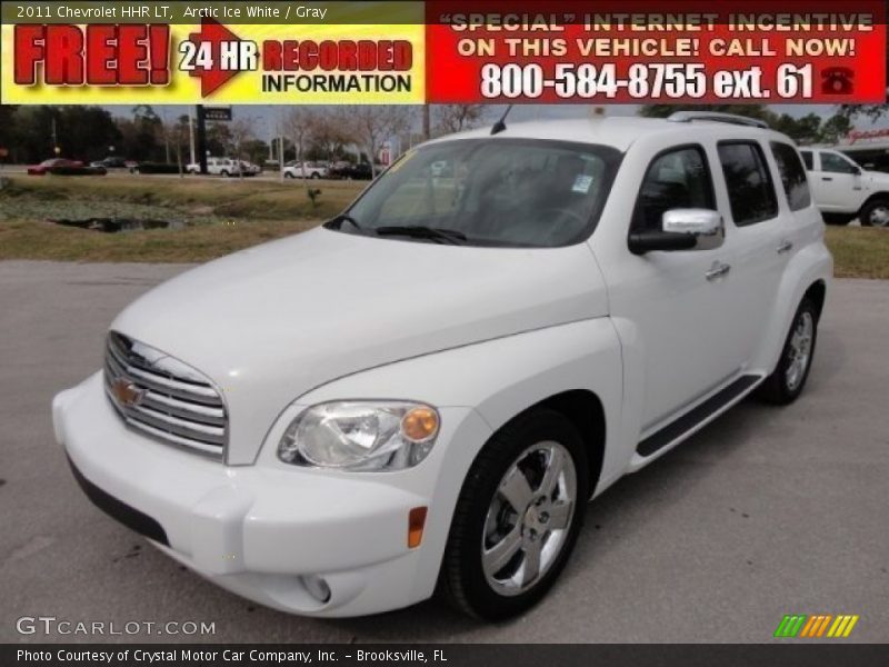 Arctic Ice White / Gray 2011 Chevrolet HHR LT