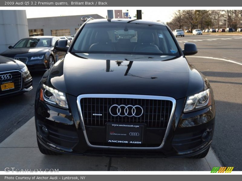 Brilliant Black / Black 2009 Audi Q5 3.2 Premium quattro