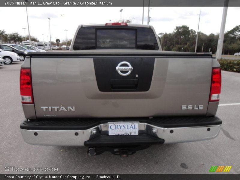 Granite / Graphite/Titanium 2006 Nissan Titan LE Crew Cab