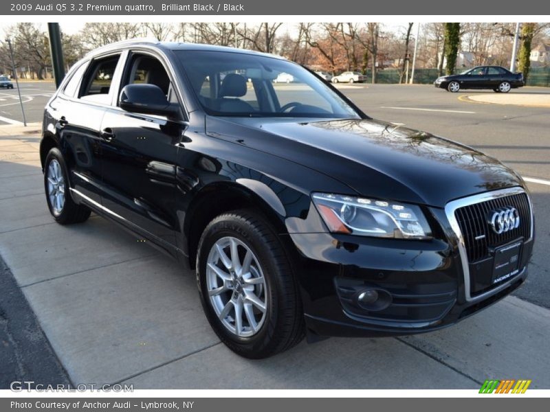 Brilliant Black / Black 2009 Audi Q5 3.2 Premium quattro
