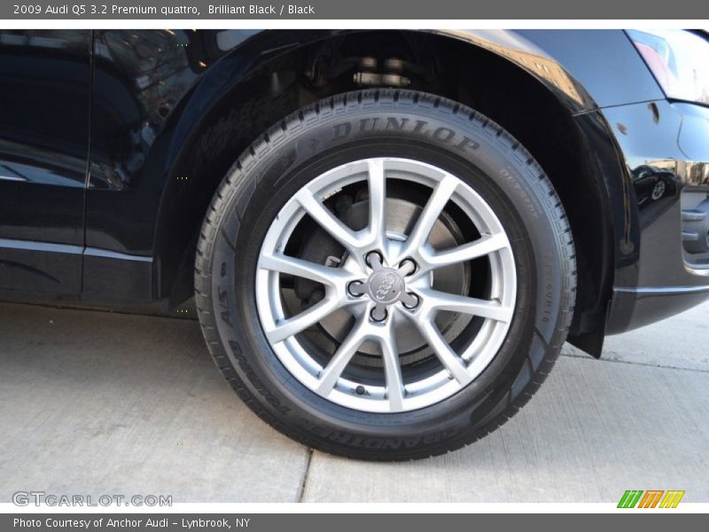 Brilliant Black / Black 2009 Audi Q5 3.2 Premium quattro