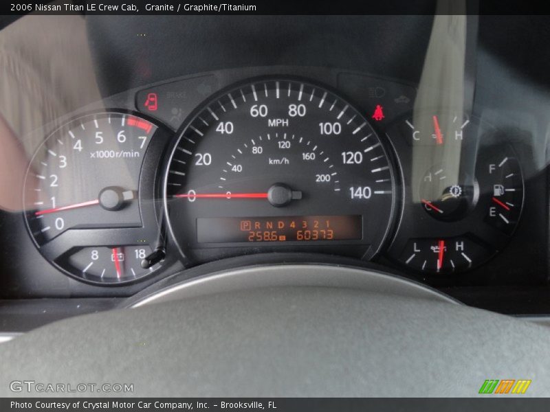 Granite / Graphite/Titanium 2006 Nissan Titan LE Crew Cab